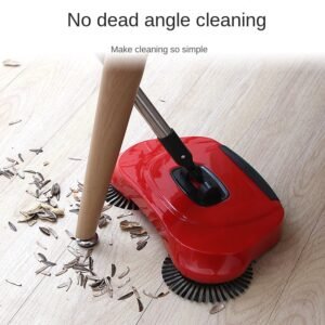 Handheld Vacuum Cleaner with Sweeping Function, Soft Broom and Dustpan Set, Combination Cleaning Tool for Home Use, Easy Hair Removal Broom