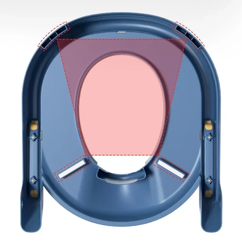 Stair Style Children's Toilet Boy and Girl Baby Toilet Folding Rack Step Stool Child Step Toilet Seat Ring Baby Potty Toilets - Image 5