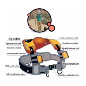 SaddleBaby Multi-Functional Saddle Shoulder Belt Child Seat Harness
