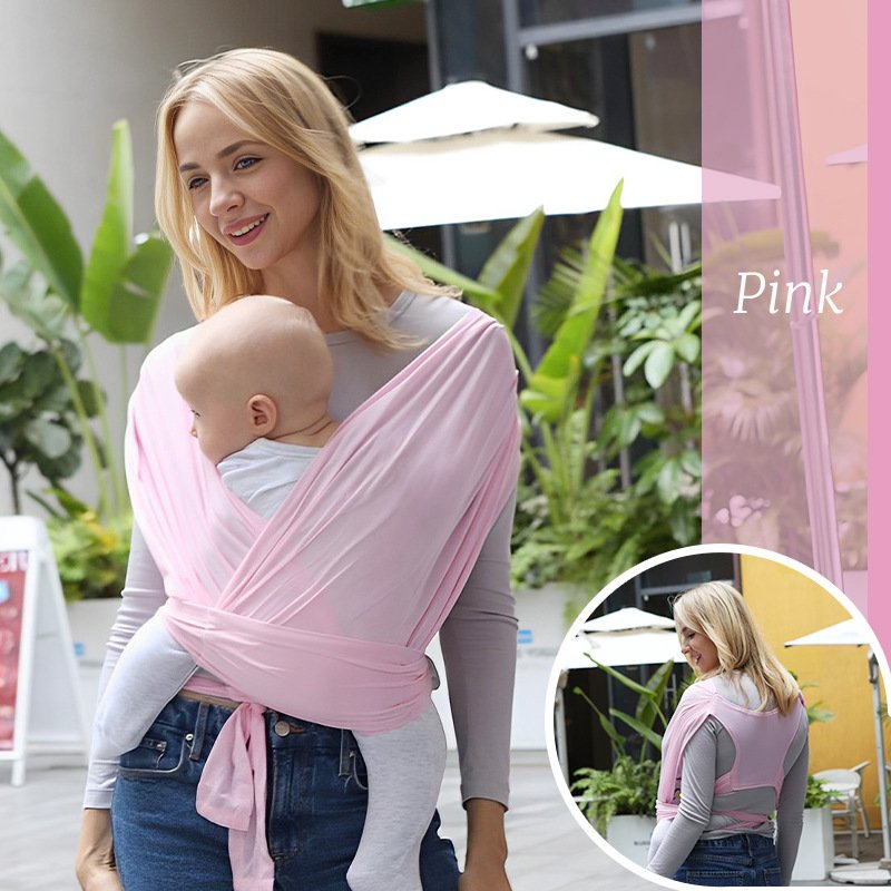 Sears Baby Carrier Newborn Infant Front Facing Multi-Functional Simple Outdoor Baby Wrap - Image 5