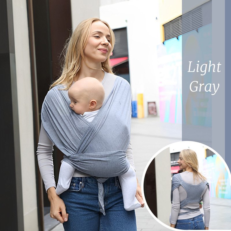 Sears Baby Carrier Newborn Infant Front Facing Multi-Functional Simple Outdoor Baby Wrap - Image 7