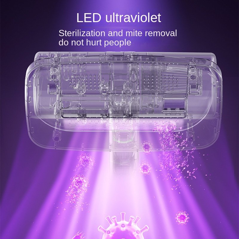 Home Wireless Mini Dust Mite Remover, Powerful Suction, Cordless Bed Dust Mite Cleaner, Compact Mite Remover - Image 4