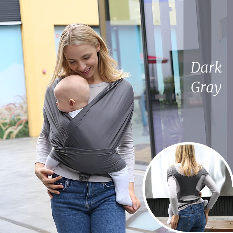 Sears Baby Carrier Newborn Infant Front Facing Multi-Functional Simple Outdoor Baby Wrap - Image 3