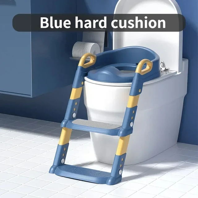 Stair Style Children's Toilet Boy and Girl Baby Toilet Folding Rack Step Stool Child Step Toilet Seat Ring Baby Potty Toilets - Image 15