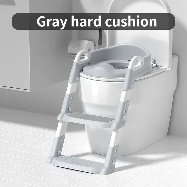 Stair Style Children's Toilet Boy and Girl Baby Toilet Folding Rack Step Stool Child Step Toilet Seat Ring Baby Potty Toilets - Image 9