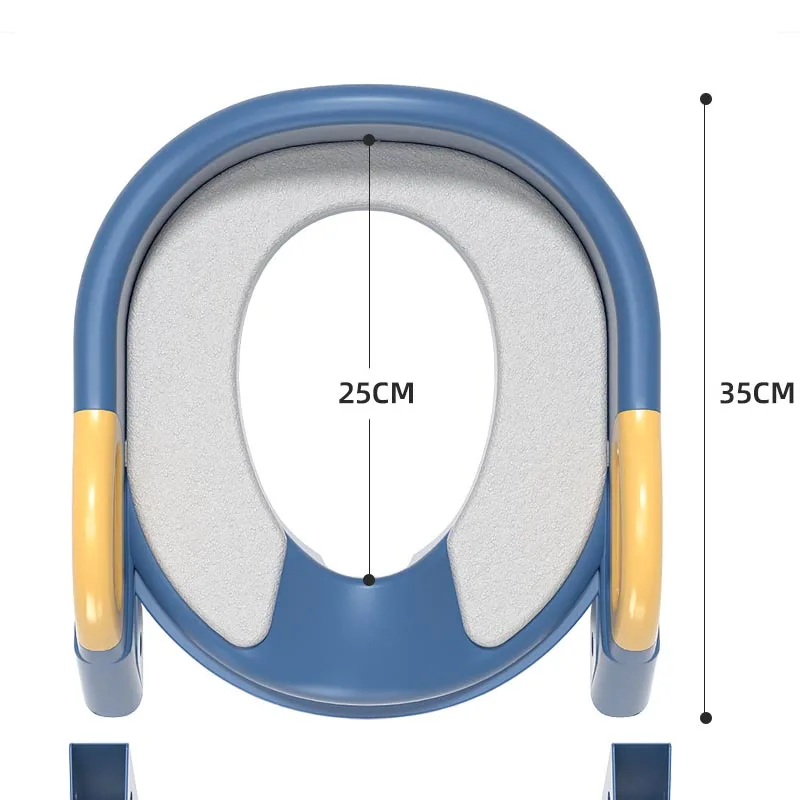 Stair Style Children's Toilet Boy and Girl Baby Toilet Folding Rack Step Stool Child Step Toilet Seat Ring Baby Potty Toilets - Image 4